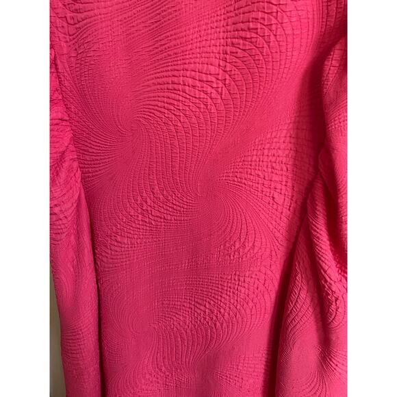 IC Collection Hot Pink Fit Flare Tank Dress, Sz L -- NWT - Picture 8 of 9
